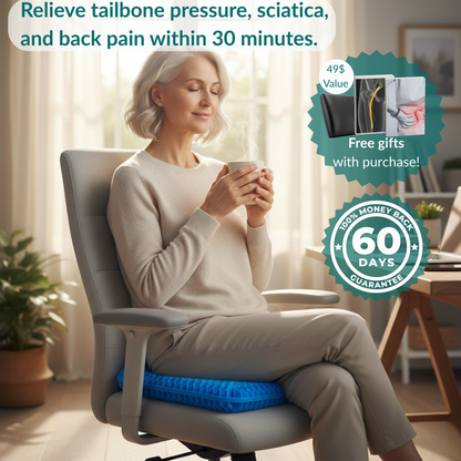 MedFlex™ Dual-Layer Gel Seat Pro